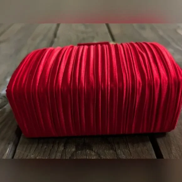 Vintage Lord & Taylor Mini Purse Satin or Clutch - Picture 3 of 7